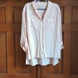 Pink button up shirt by AVA & VIV